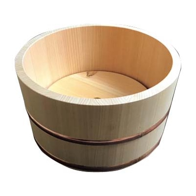 雅漆工芸 さわら 氷桶 中板付 大 1個(ご注文単位1個)【直送品】