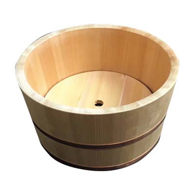 雅漆工芸 さわら 氷桶 中板付 小 1個(ご注文単位1個)【直送品】