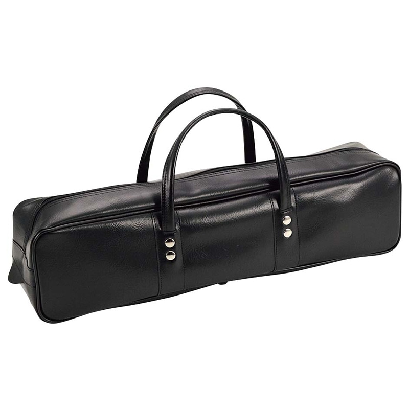 レザーボストン型包丁ケース黒19003 1個(ご注文単位1個)【直送品】