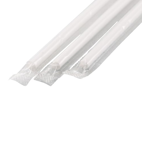 シバセ工業 アルコール検知器用ストロー 5mm×12cm 222　白 1箱（ご注文単位1箱）【直送品】