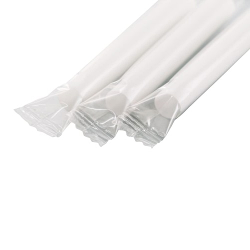 シバセ工業 アルコール検知器用ストロー 9mm×7cm 254　白 1箱（ご注文単位1箱）【直送品】