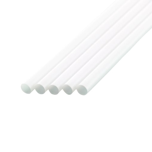 シバセ工業 ストレートストロー 6mm×17cm 白 1箱(ご注文単位1箱)【直送品】