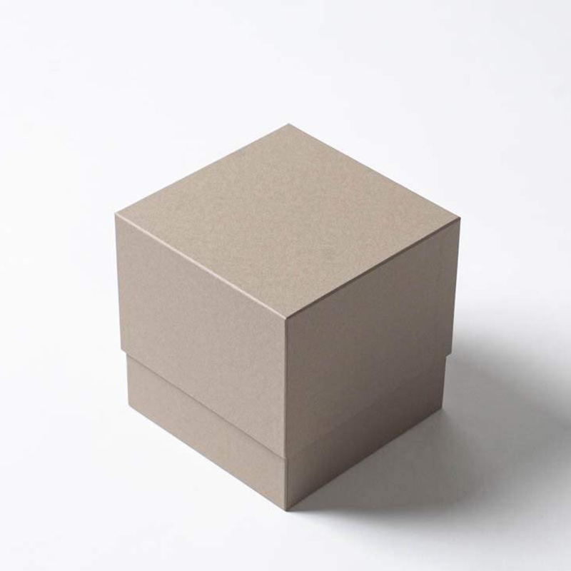 星野 ペーパーボックス ピーボックス P-BOX-QM 18 アッシュグレー 315758 5個/束(ご注文単位1束)【直送品】