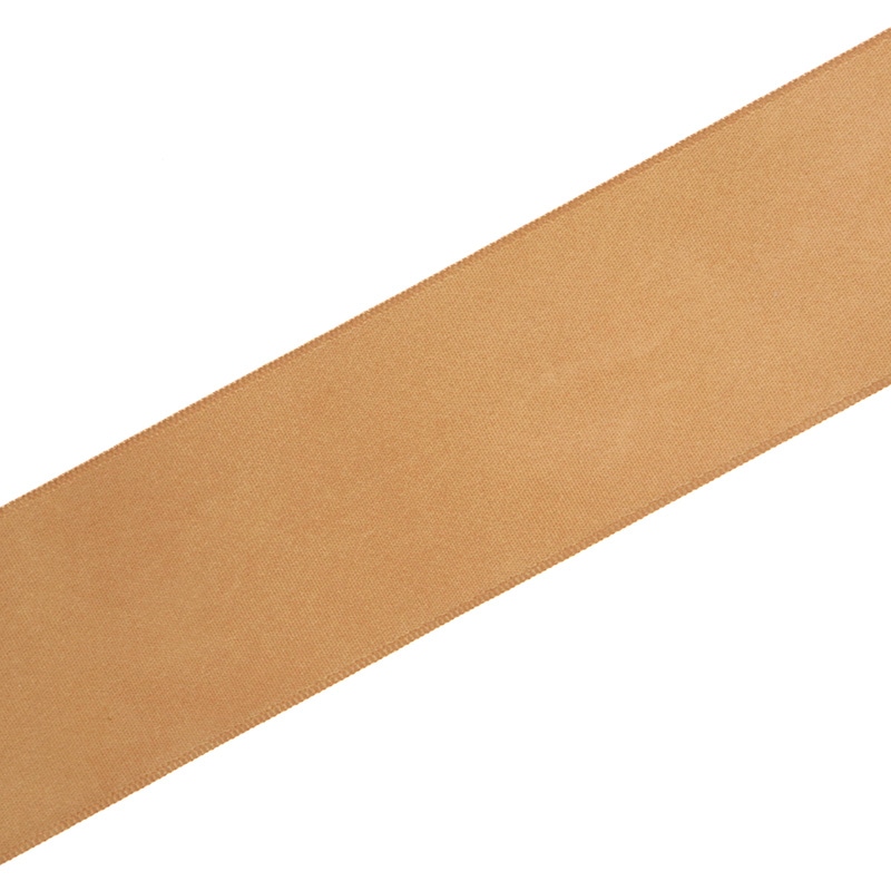 星野 リボン ラスターサテン 40mm幅×45m巻 322101 ゴールド 1巻