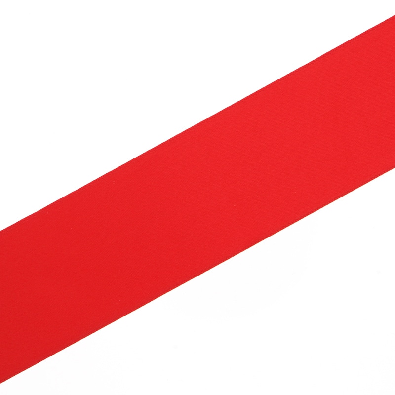 星野 リボン ラスターサテン 40mm幅×45m巻 322107 レッド 1巻