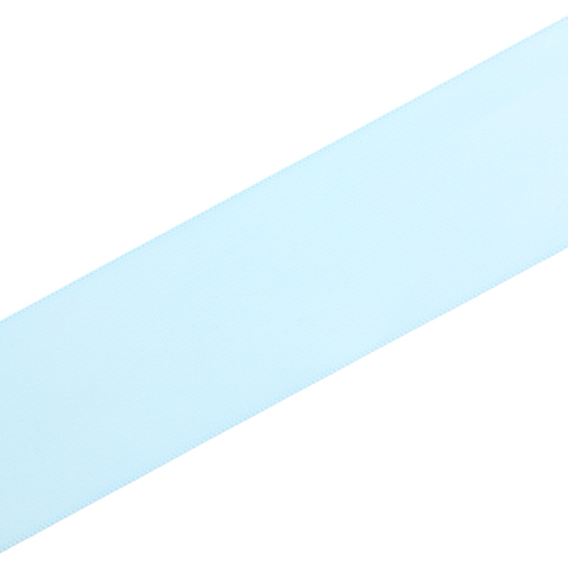 星野 リボン ラスターサテン 40mm幅×45m巻 322121 アクア 1巻