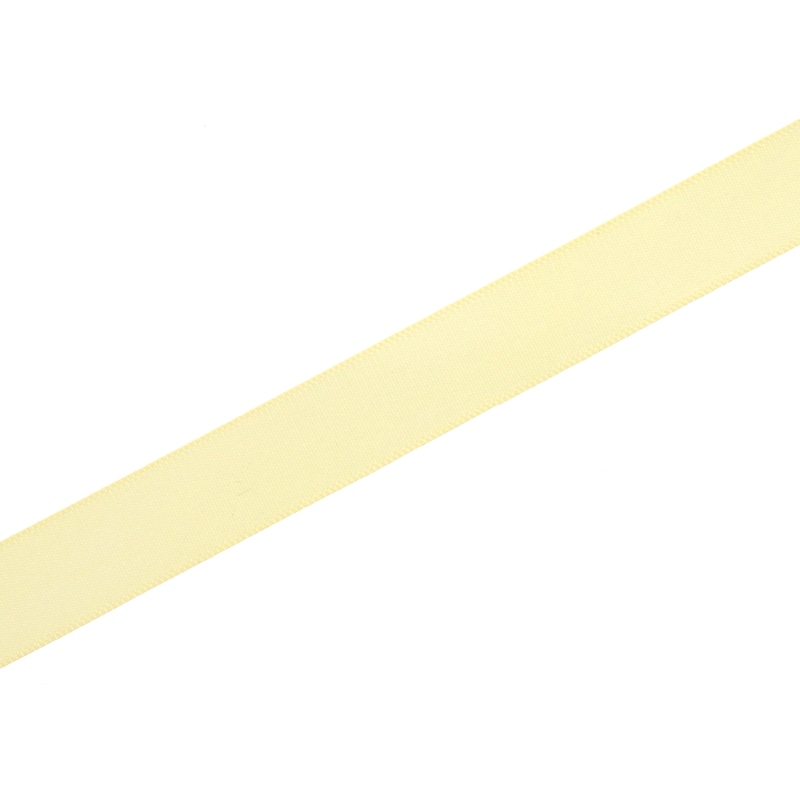星野 リボン ラスターサテン 15mm幅×45m巻 322019 カスタード 1巻