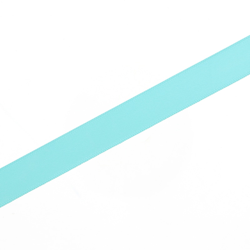 星野 リボン ラスターサテン 15mm幅×45m巻 322024 ターコイズ 1巻