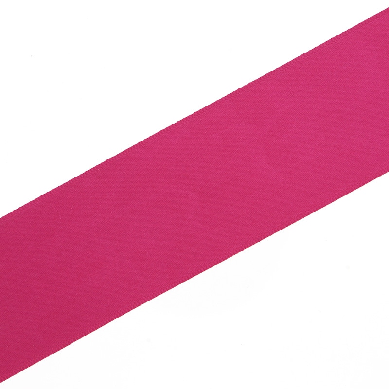 星野 リボン ラスターサテン 40mm幅×45m巻 322127 ラズベリー 1巻