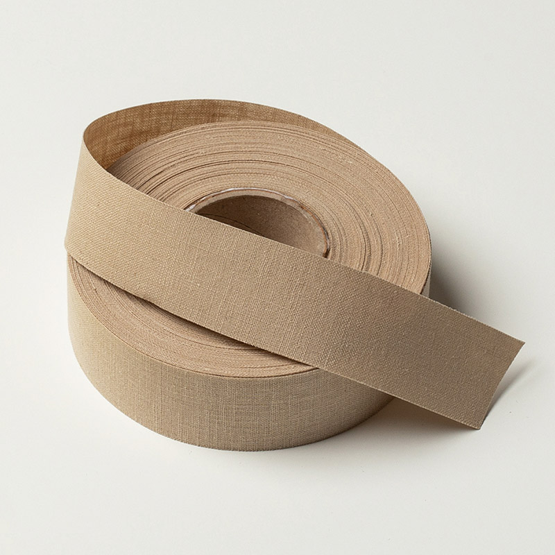 星野 リボン　コットンリネン 30mm 4.シエラヒルズ　323454 1巻（ご注文単位1巻）【直送品】