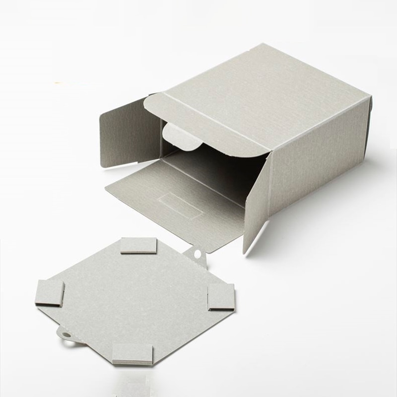 星野 ギフトボックス　GATEAU-G #1　グレー 315247 5組/束（ご注文単位1束）【直送品】