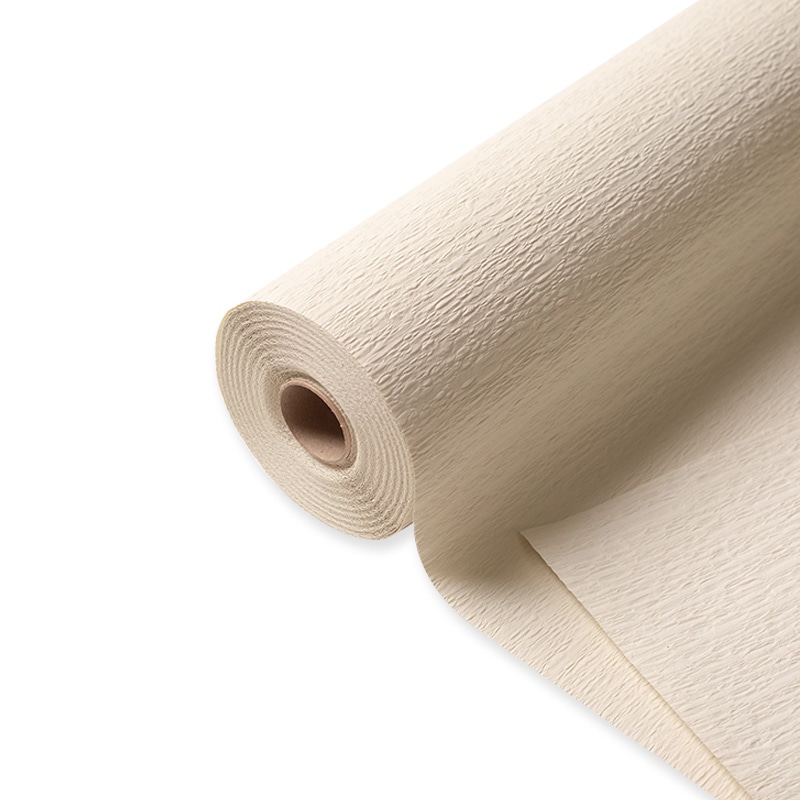 星野 ラッピングペーパー　デュオクレープ  18ブランカーゼ／ヴァニーユ336648 1本（ご注文単位1本）【直送品】