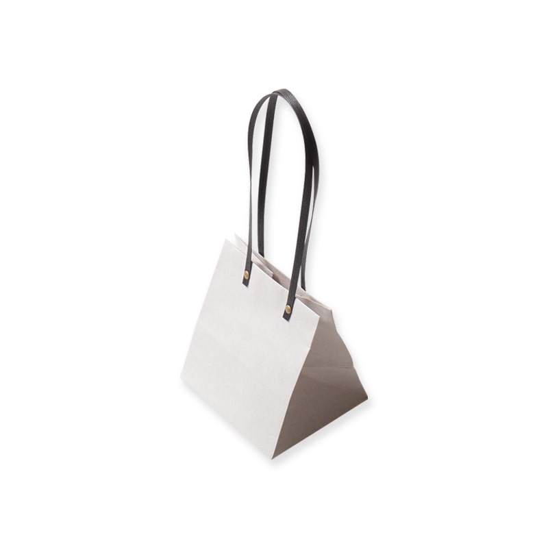 星野 手提げ紙袋　キャリーバッグ HK-SS 1　ホワイト　314244 100枚/束（ご注文単位1束）【直送品】