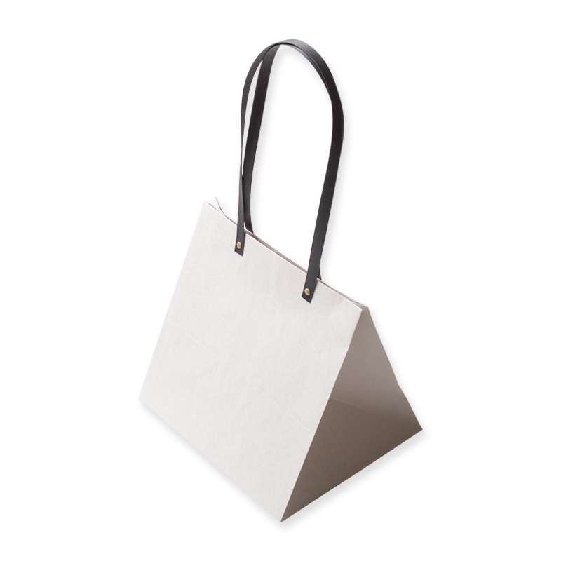 星野 手提げ紙袋　キャリーバッグ HK-M 1　ホワイト　314242 100枚/束（ご注文単位1束）【直送品】