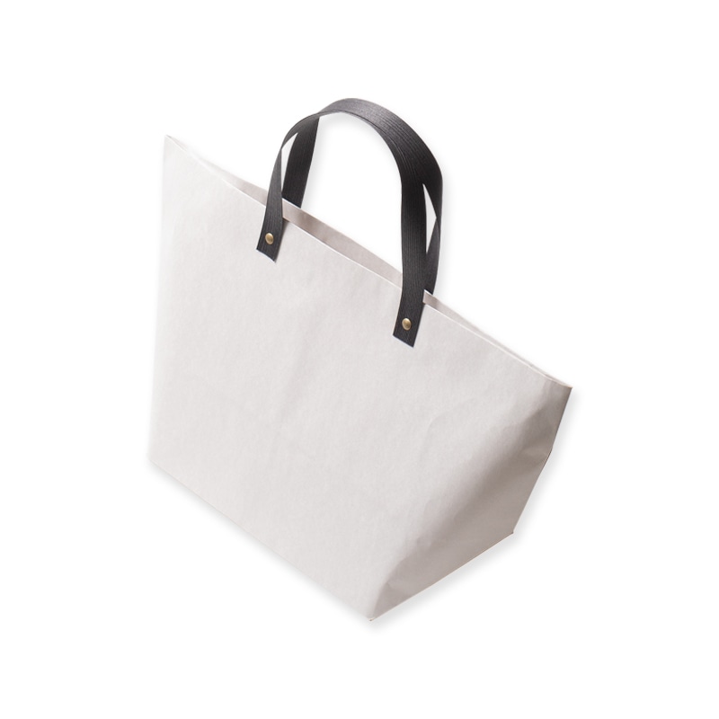 星野 手提げ紙袋　ジミーキャリーバッグ HK-JS 1　ホワイト　314234 50枚/束（ご注文単位1束）【直送品】