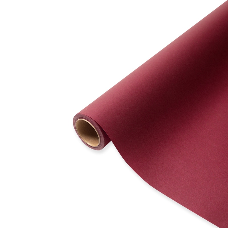 星野 ラッピングペーパー パリ 36 クリムゾン 336746 幅65cm×15m 1本