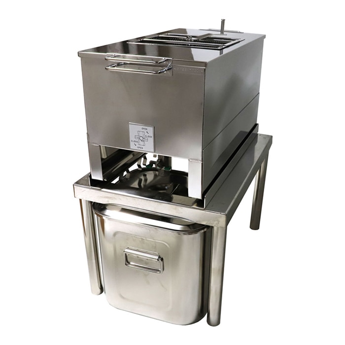 エムコンス 食用油再生器 油電節 本体 AS0011 1台(ご注文単位1台)【直送品】