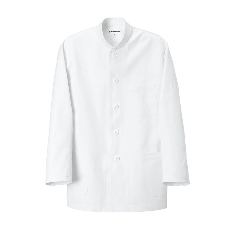 セブンユニフォーム ボーイコート　男性用 3L　ホワイト AA0420-2　1枚（ご注文単位1枚）【直送品】