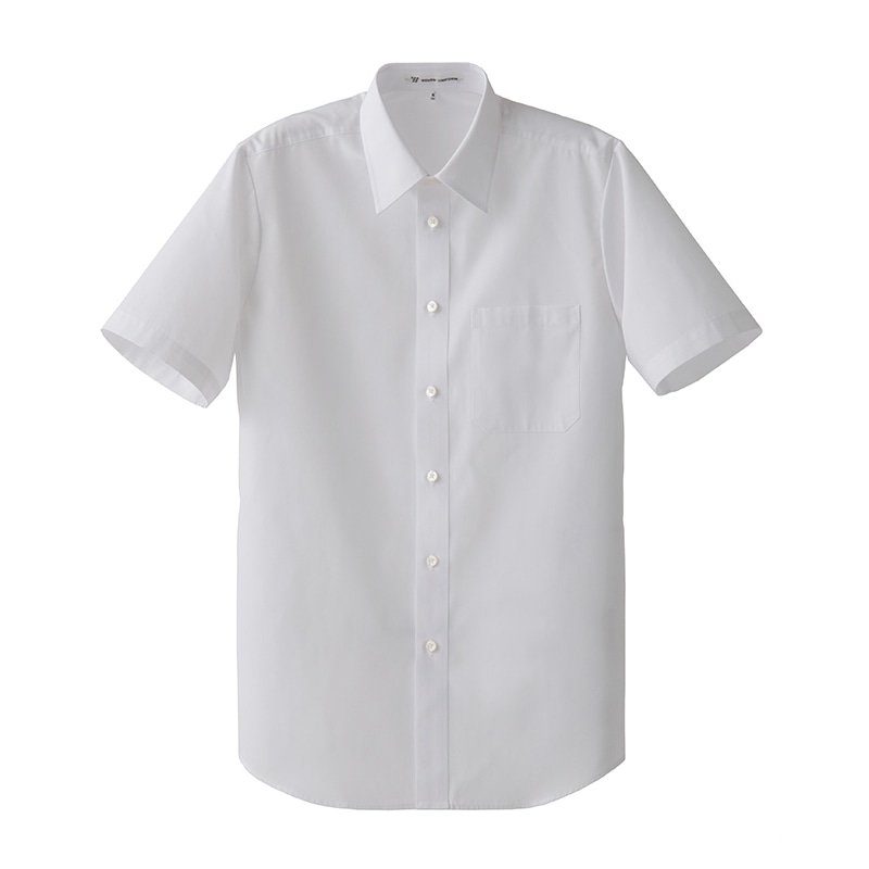 セブンユニフォーム シャツ　男女兼用　半袖 SS　ホワイト CH4447-0　1枚（ご注文単位1枚）【直送品】