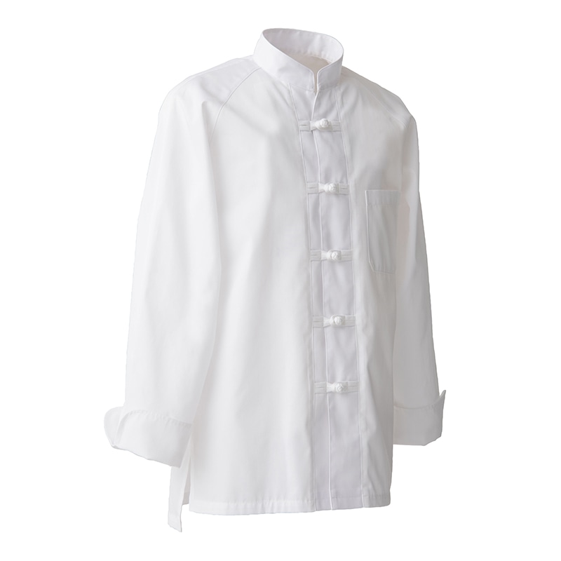 セブンユニフォーム コックコート 男女兼用 長袖 3L ホワイト AA0216-0 1枚(ご注文単位1枚)【直送品】