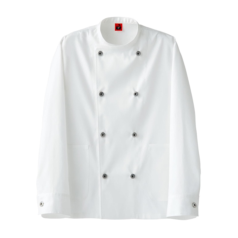 セブンユニフォーム コート 男女兼用 長袖 LL ホワイト QA7365-0 1枚(ご注文単位1枚)【直送品】