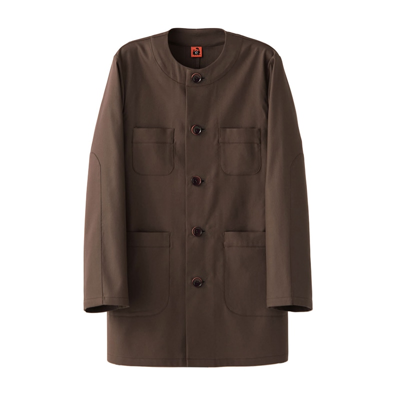 セブンユニフォーム コート　男女兼用　長袖 LL　ブラウン QA7366-6　1枚（ご注文単位1枚）【直送品】