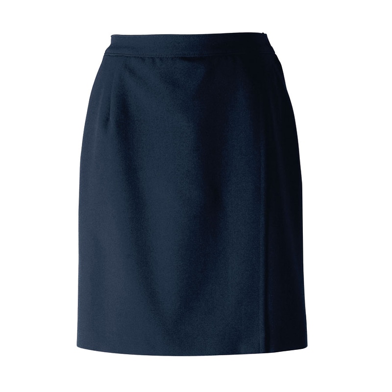 セブンユニフォーム Wラップキュロットスカート 後脇ゴム入 7号 ダークブルー CK1915-1 1枚(ご注文単位1枚)【直送品】
