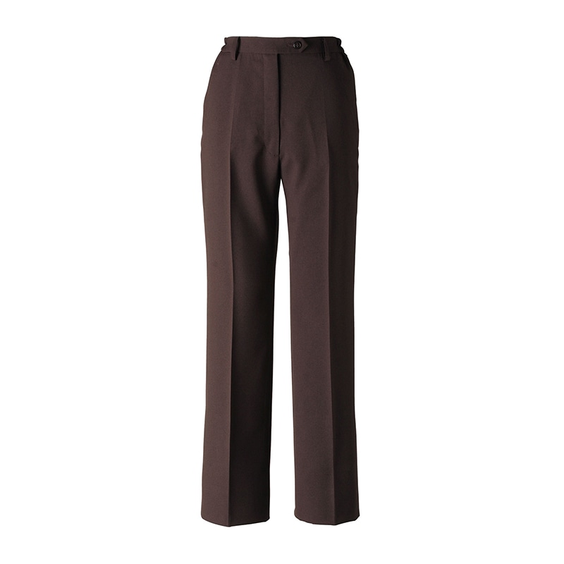 セブンユニフォーム パンツ 女性用 脇ゴム入 11号 ブラウン DL2909-7 1枚(ご注文単位1枚)【直送品】