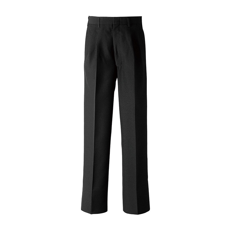 セブンユニフォーム ツータックスラックス 男性用 サイズ105 ブラック DL2974-9 1枚(ご注文単位1枚)【直送品】