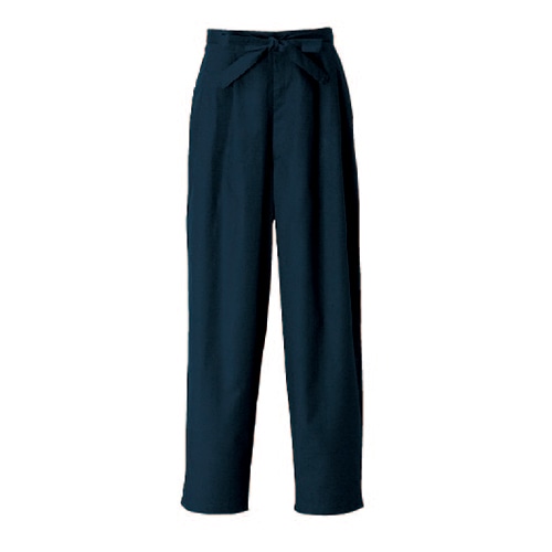 セブンユニフォーム 作務衣パンツ 男女兼用 S 藍 EL3391-1 1枚(ご注文単位1枚)【直送品】