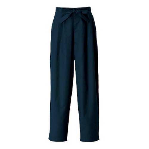 セブンユニフォーム 作務衣パンツ 男女兼用 L 藍 EL3391-1 1枚(ご注文単位1枚)【直送品】