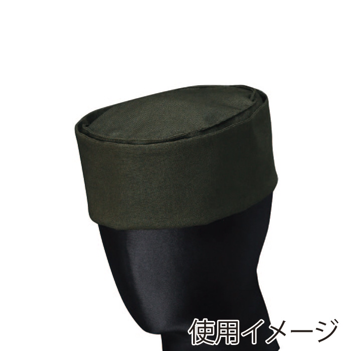 セブンユニフォーム オリエンタル和帽子 男女兼用 3L 苔 JW4638-5 1枚(ご注文単位1枚)【直送品】