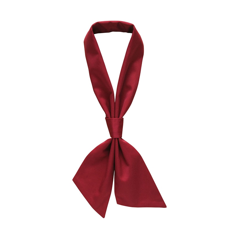 セブンユニフォーム ワンタッチタイ 男女兼用 フリーサイズ ワイン JY4716-2 1枚(ご注文単位1枚)【直送品】