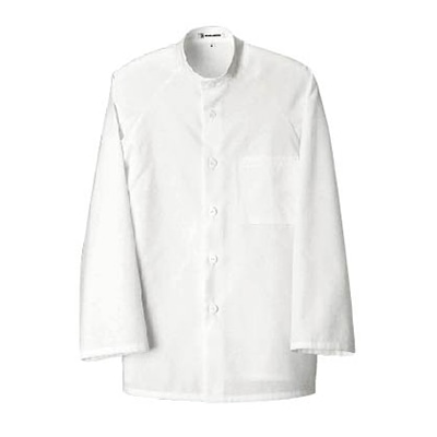 セブンユニフォーム コート 男女兼用 長袖 6L ホワイト UA7502-0 1枚(ご注文単位1枚)【直送品】