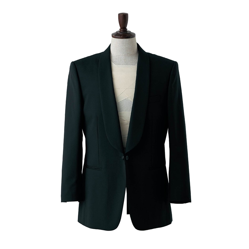 セブンユニフォーム タキシード 男性用 AB5 ブラック DD2753-9 1枚(ご注文単位1枚)【直送品】