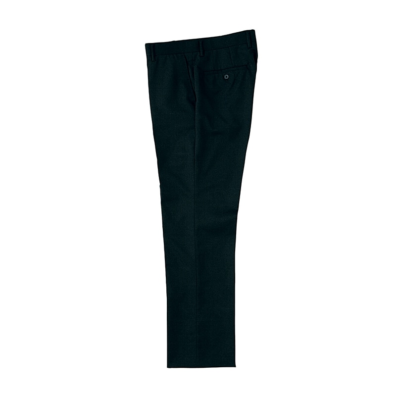 セブンユニフォーム ノータックスラックス 男性用 サイズ79 ブラック DL2975-9 1枚(ご注文単位1枚)【直送品】