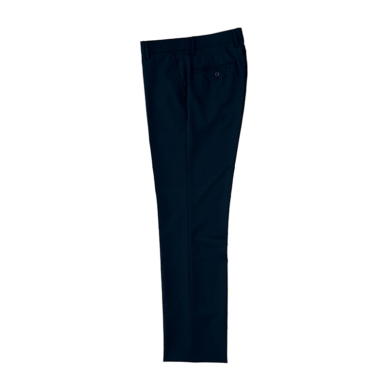 セブンユニフォーム パンツ　男性用　ノータック サイズ73　濃紺 DL2990-1　1枚（ご注文単位1枚）【直送品】