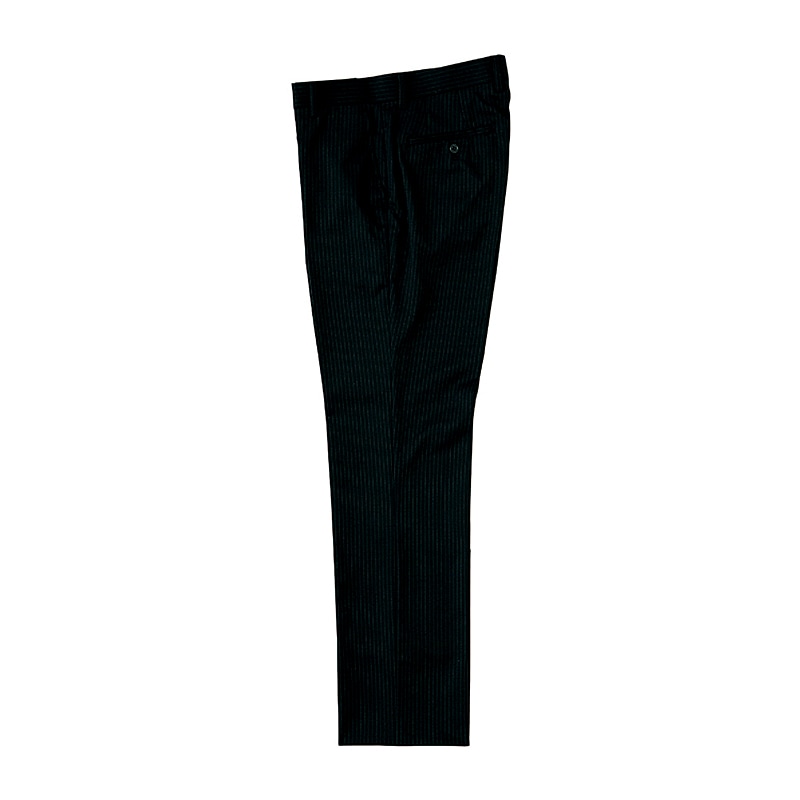 セブンユニフォーム パンツ 男性用 ノータック サイズ88 ブラック×ホワイト DL2990-7 1枚(ご注文単位1枚)【直送品】