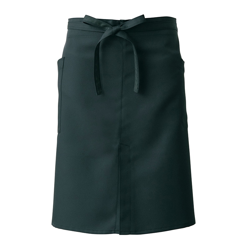 セブンユニフォーム ミドルエプロン　男女兼用 フリーサイズ　チャコールグレー CT2364-8　1枚（ご注文単位1枚）【直送品】