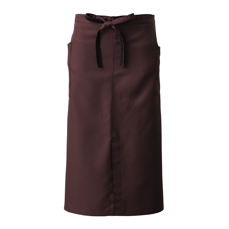 セブンユニフォーム ソムリエエプロン 男女兼用 フリーサイズ バーガンディー CT2365-2 1枚(ご注文単位1枚)【直送品】