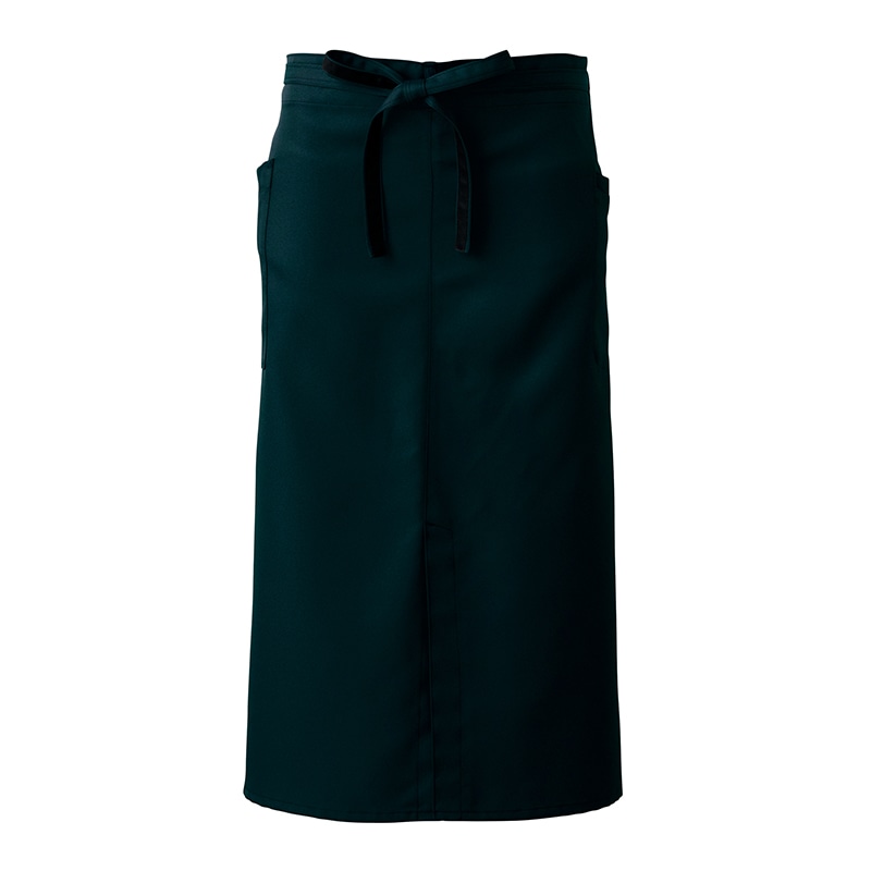 セブンユニフォーム ソムリエエプロン 男女兼用 フリーサイズ ダークグリーン CT2365-5 1枚(ご注文単位1枚)【直送品】