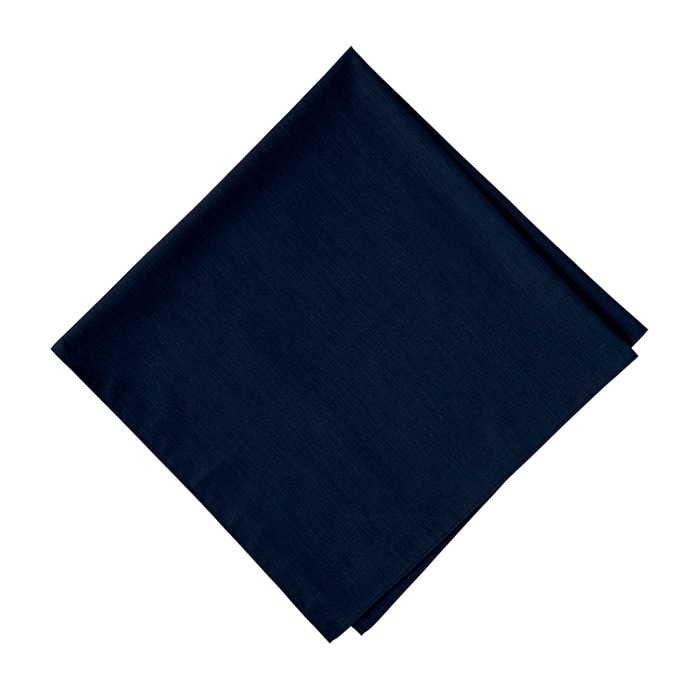 セブンユニフォーム 四角巾 フリーサイズ　ネイビー JY4740-7　1枚（ご注文単位1枚）【直送品】