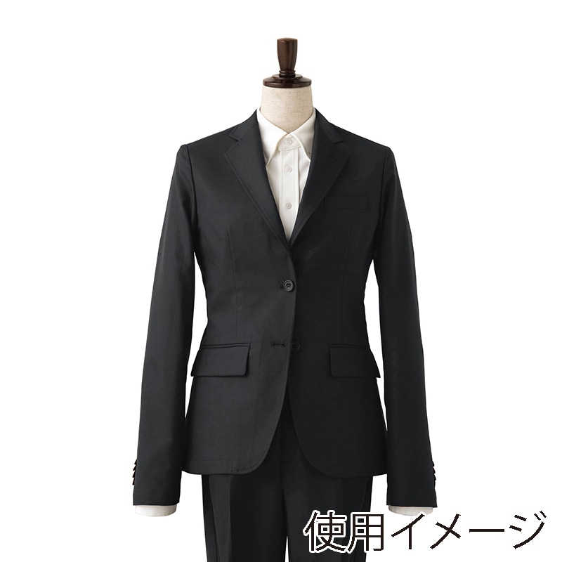 セブンユニフォーム ジャケット　女性用 5号　チャコール DD2765-8　1枚（ご注文単位1枚）【直送品】