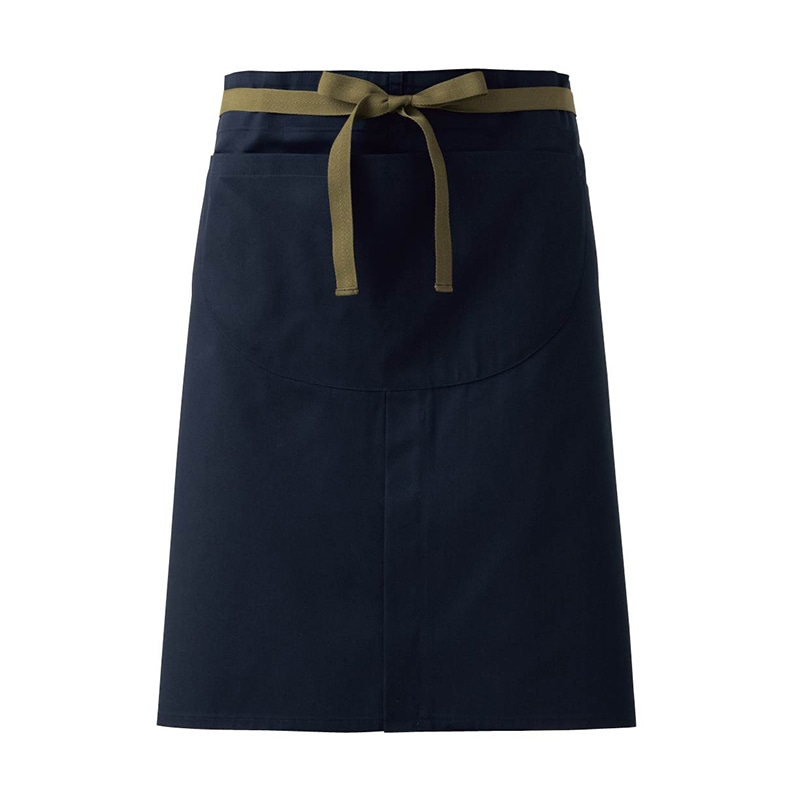 セブンユニフォーム 腰下エプロン　男女兼用 フリーサイズ　ネイビー CT2351-1　1枚（ご注文単位1枚）【直送品】