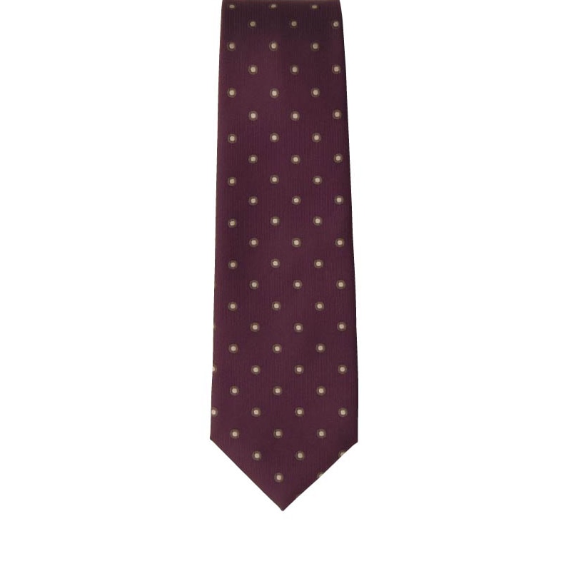 セブンユニフォーム ネクタイ フリーサイズ ワイン JX4866-2 1枚(ご注文単位1枚)【直送品】