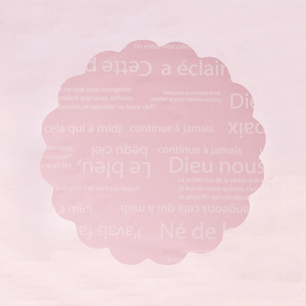 マッセ リセシート φ45 No.2 ベビーピンク×ホワイト 104502 1個(ご注文単位1個)【直送品】