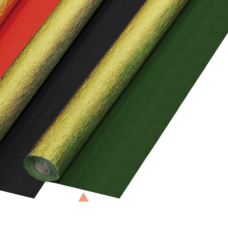 マッセ ラッピングロール　ゴールドクレープ No.3　グリーン 96003 1本（ご注文単位1本）【直送品】