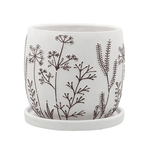 カルナック エンボスフラワーズ L  CP867L 1個（ご注文単位3個）【直送品】