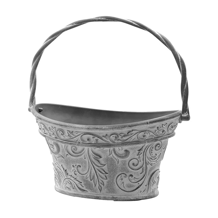 カルナック ボールドアラベスク バスケット ブラック FC039BK 1個（ご注文単位3個）【直送品】