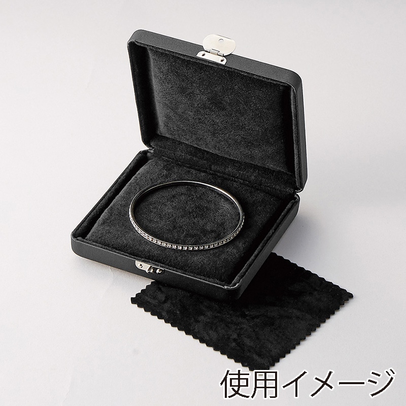 原口 ジュエリーケース　フリーケース　黒 スポンジ入 F300CK 1個（ご注文単位12個）【直送品】